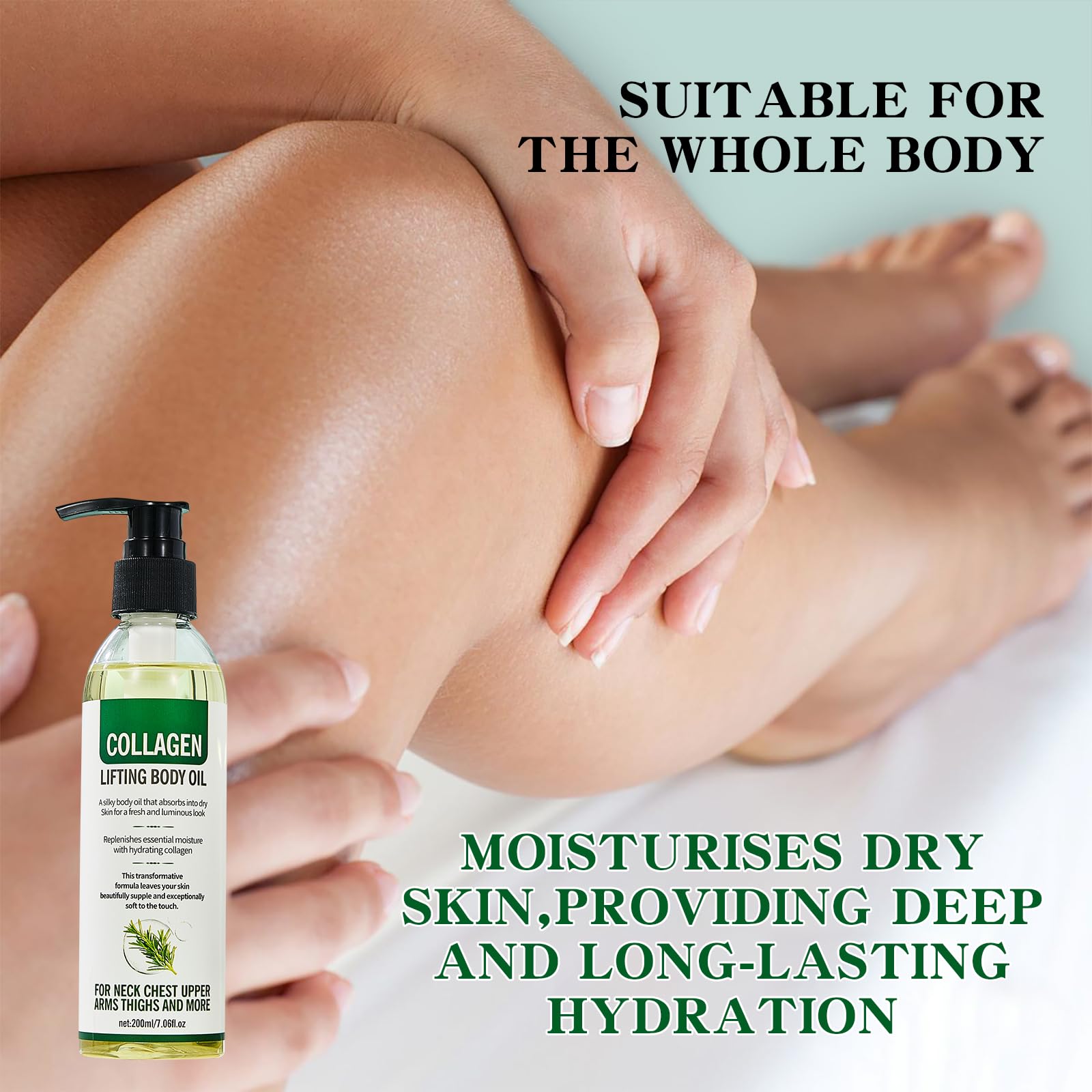 NIZENTA applied to hands displaying smooth massage and quick moisturization