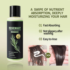 NIZENTA product in use with scalp massage to promote circulation benefits