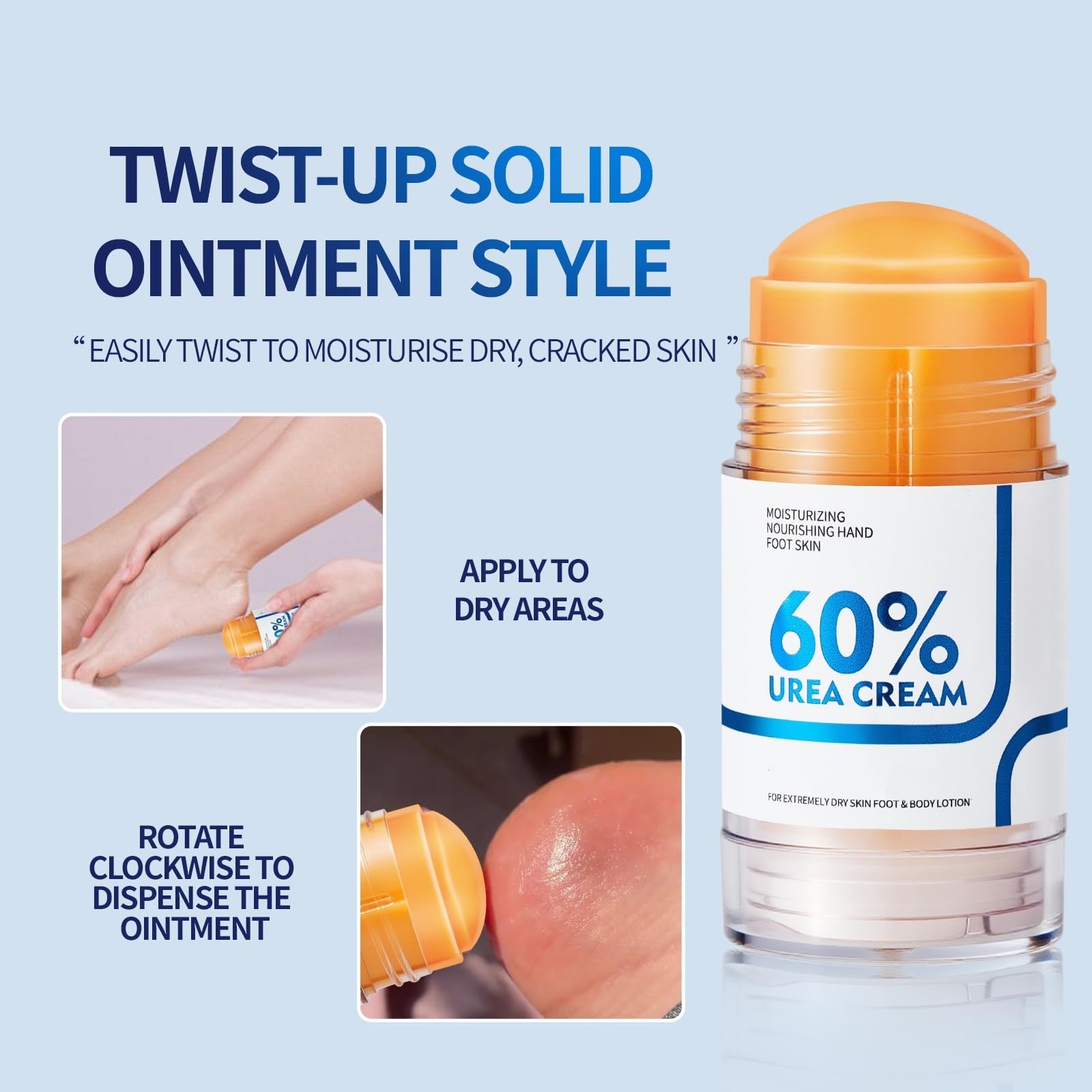 NIZENTA on bathroom shelf during routine illustrating convenient everyday benefit