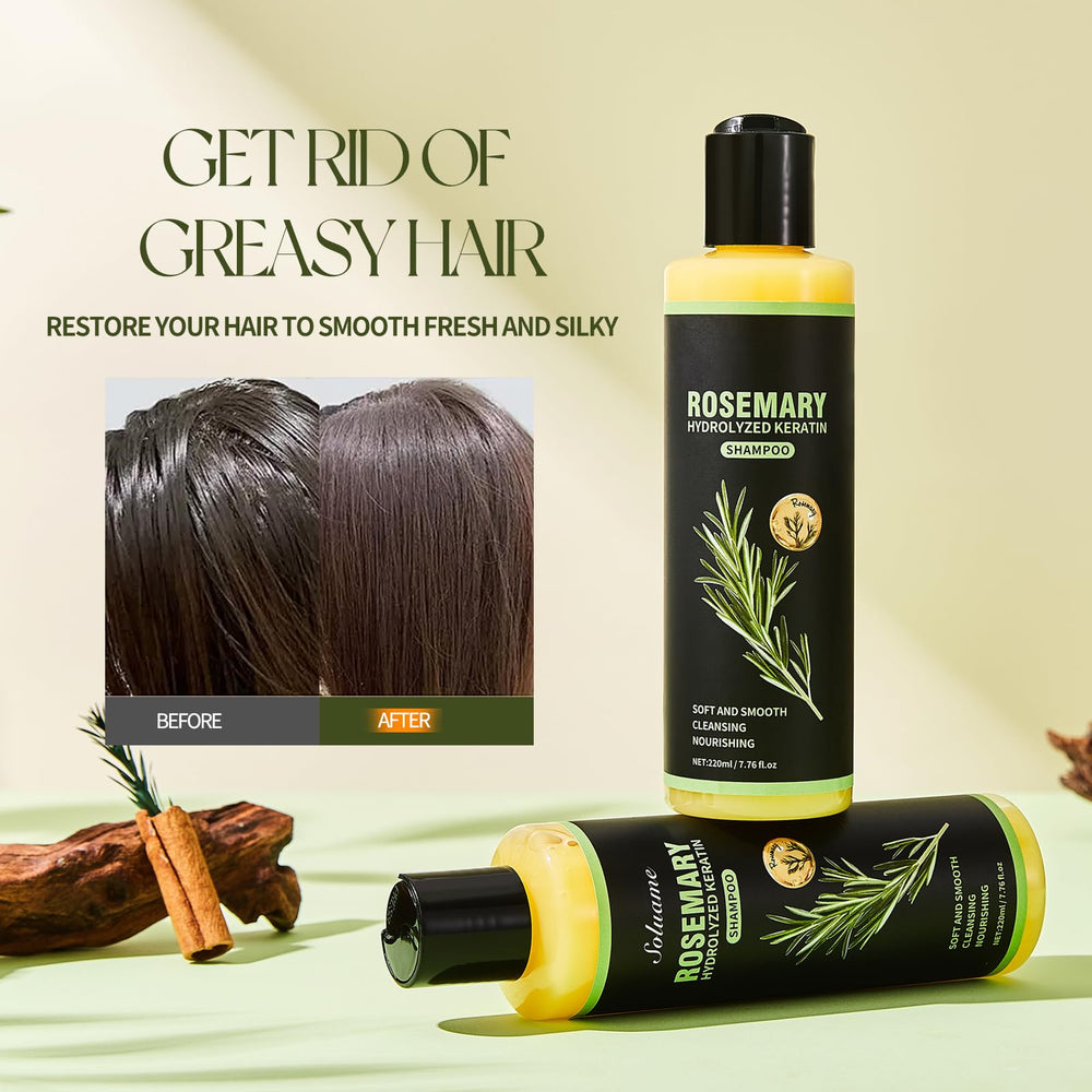 NIZENTA rosemary botanical close-up promoting scalp health