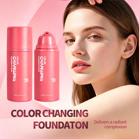NIZENTA texture close-up displaying lightweight consistency and easy blending benefit