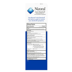 Nizoral after-wash styled hair showing smoother, manageable hair and reduced flakes
