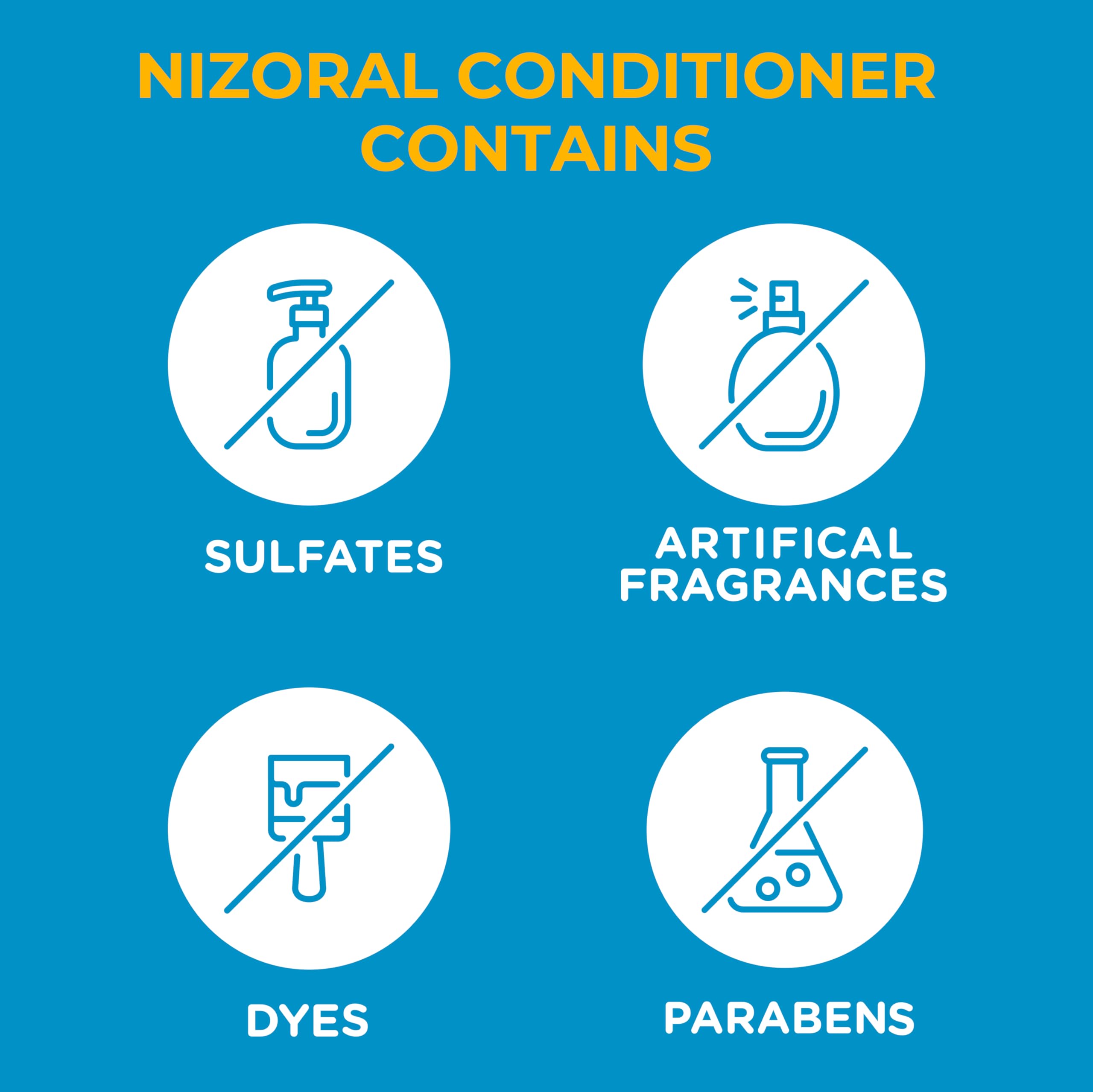 Nizoral conditioner applied in shower illustrating easy post-shampoo use