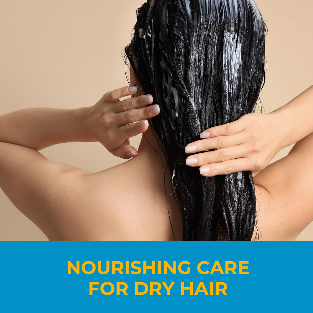 Nizoral before and after hair result showing smoother manageable hair