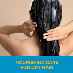 Nizoral before and after hair result showing smoother manageable hair