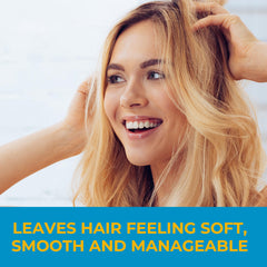 Nizoral conditioner in hand showing true size and portioning benefit