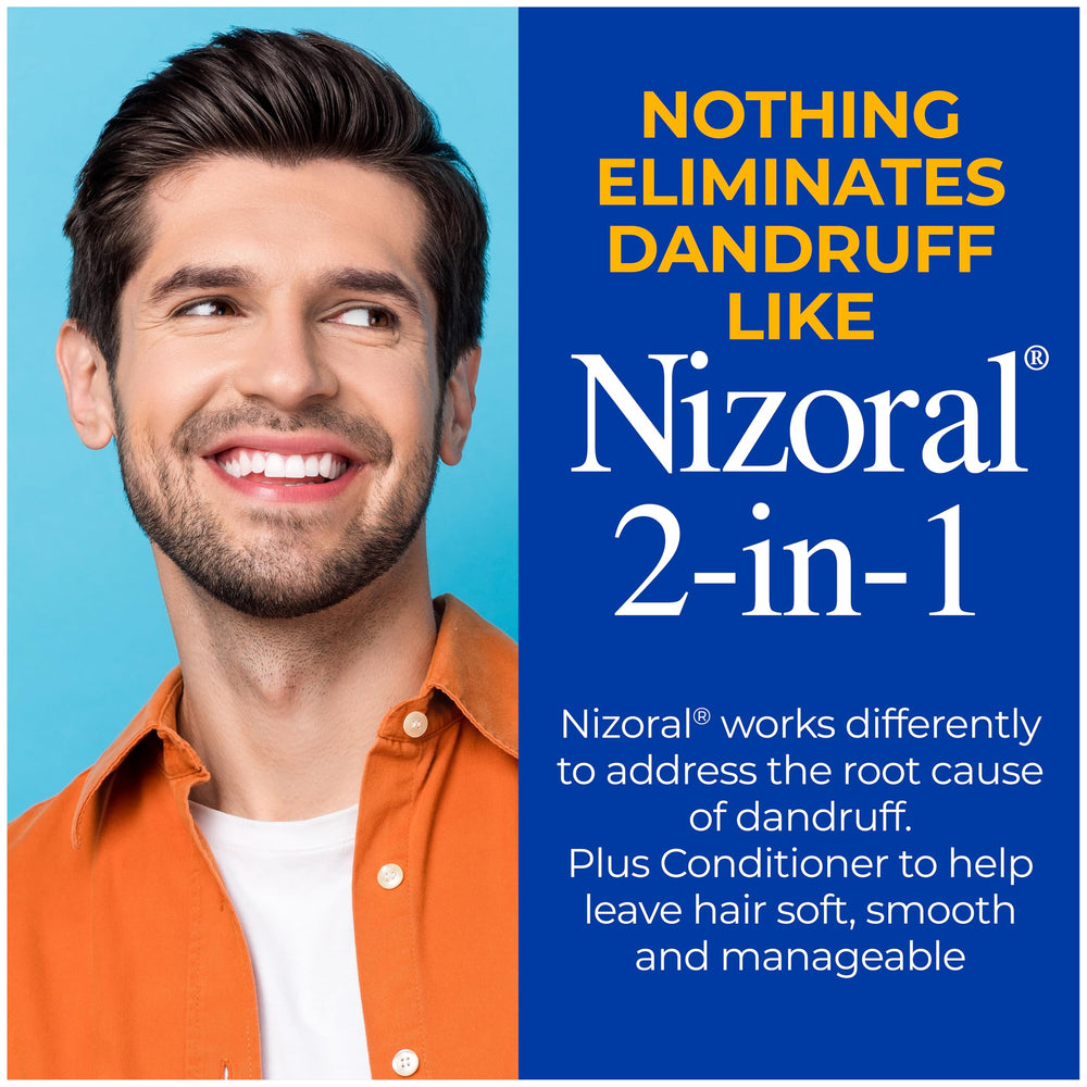 Nizoral lather texture on hand demonstrating effective cleansing and gentle conditioning