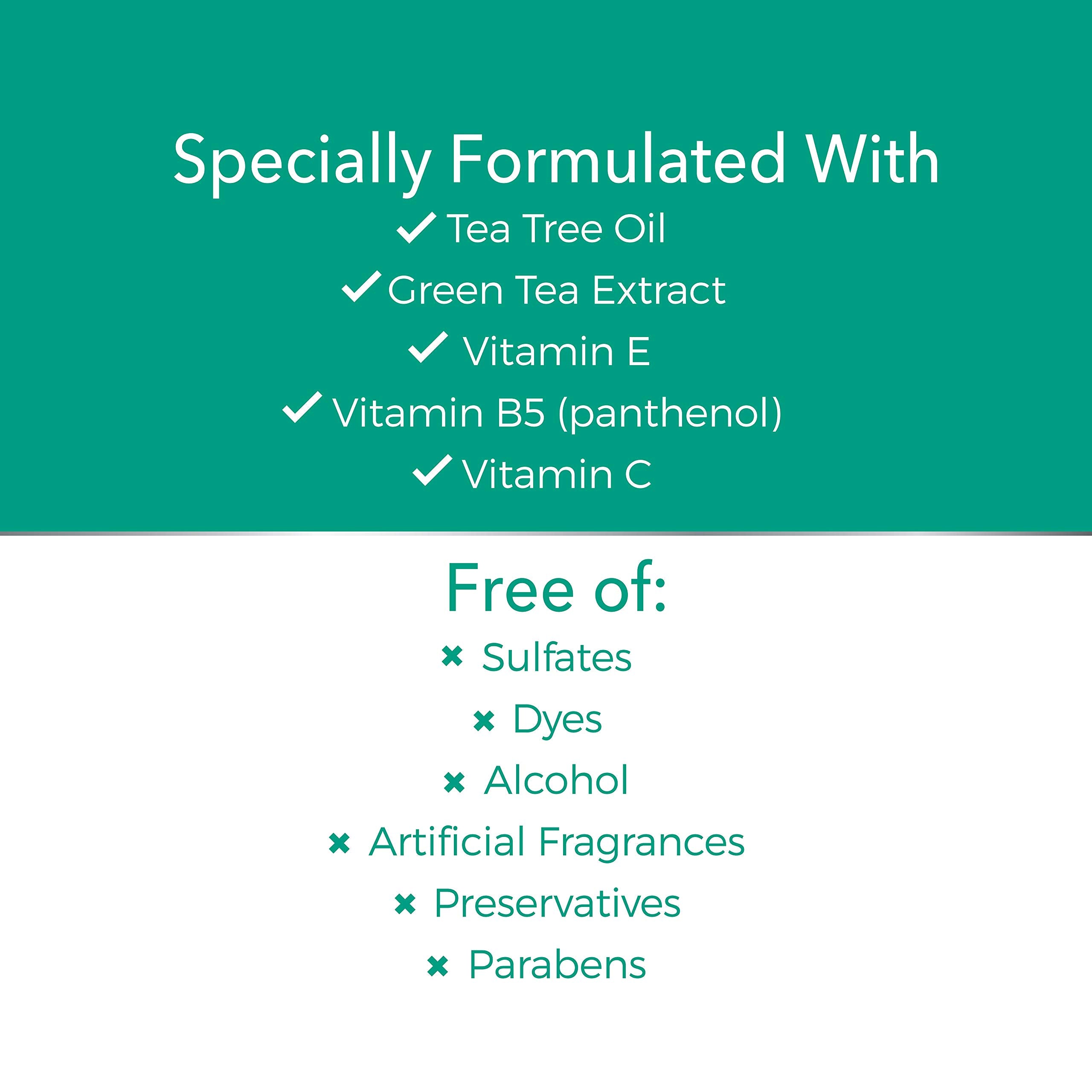 Nizoral label and size comparison highlighting active ingredients
