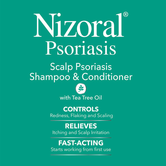Nizoral rich lather close-up demonstrating gentle cleansing action