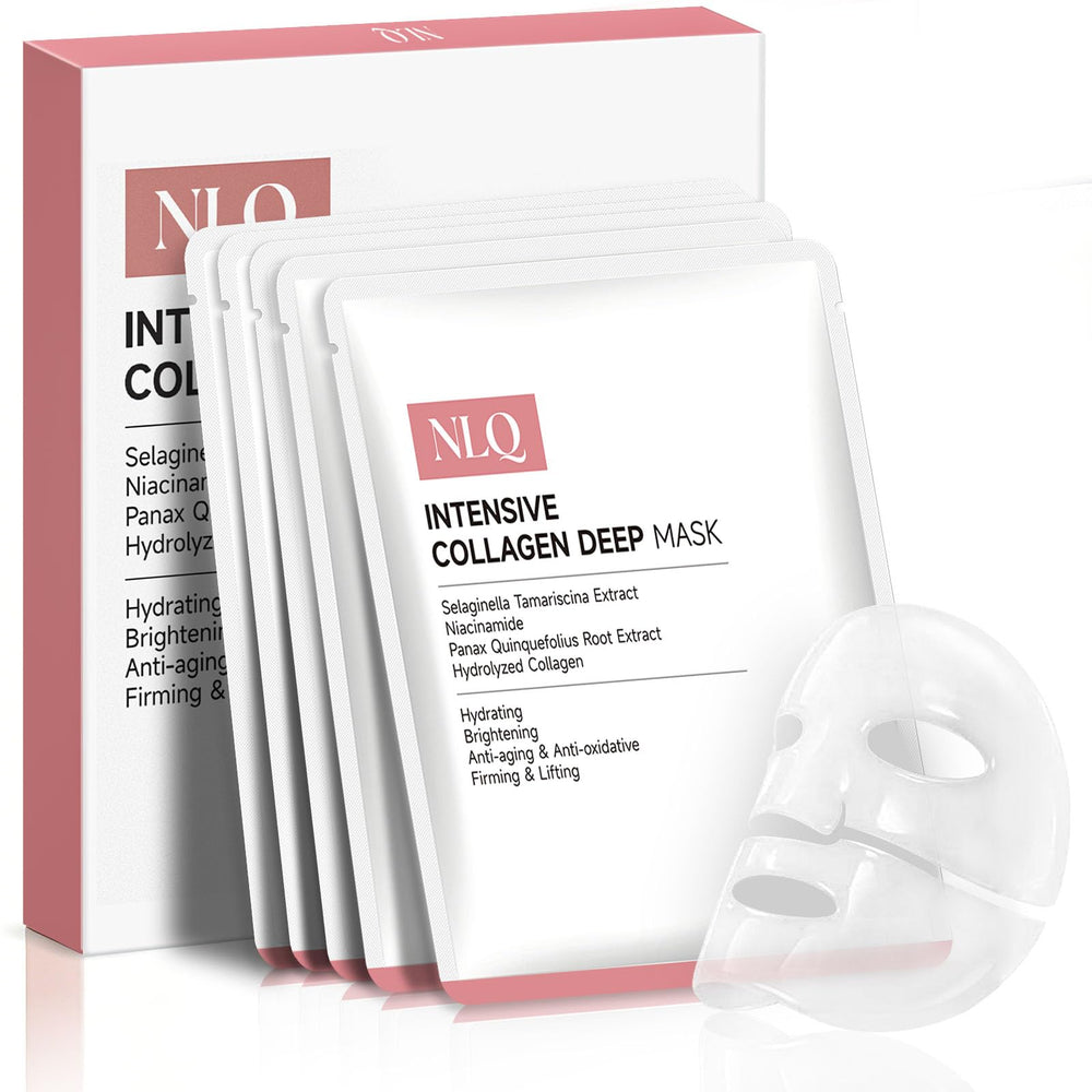 NLQ front packaging showing hydrating overnight hydrogel mask benefits