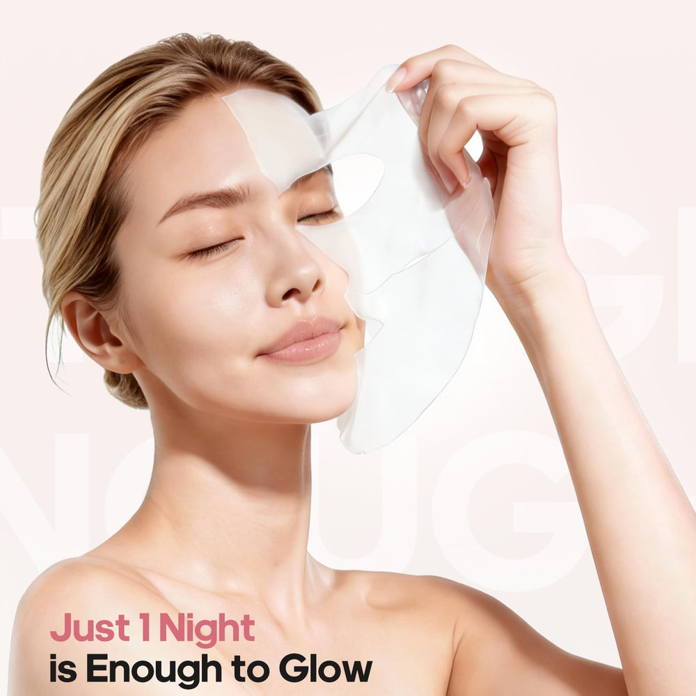 NLQ open hydrogel sheet revealing thick serum and close contact design