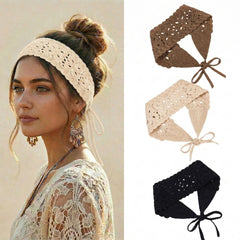 NNCEVM front view showing three boho headbands and color variety