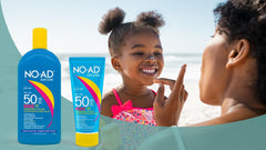 NO-AD ingredient label close-up highlighting free-from additives for gentler use benefit
