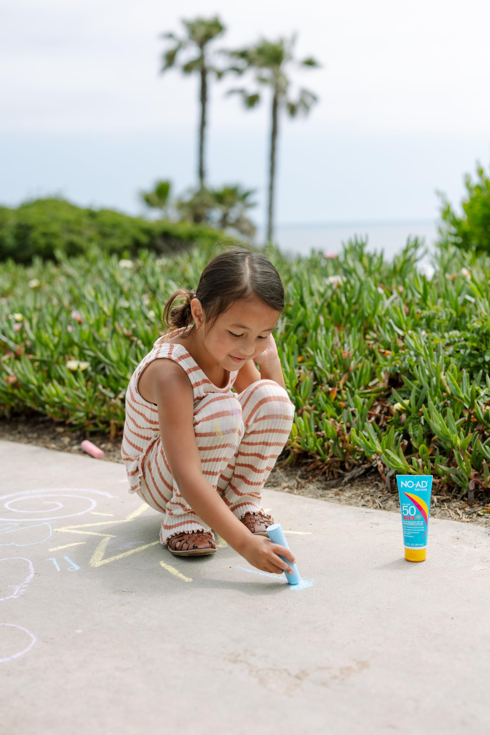 NO-AD travel bottle tucked inside backpack for on-the-go protection benefit