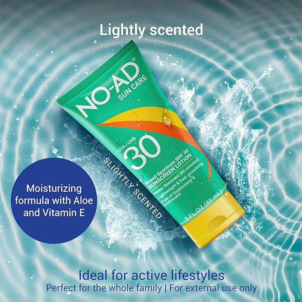 NO-AD pump dispensing lotion texture for easy application