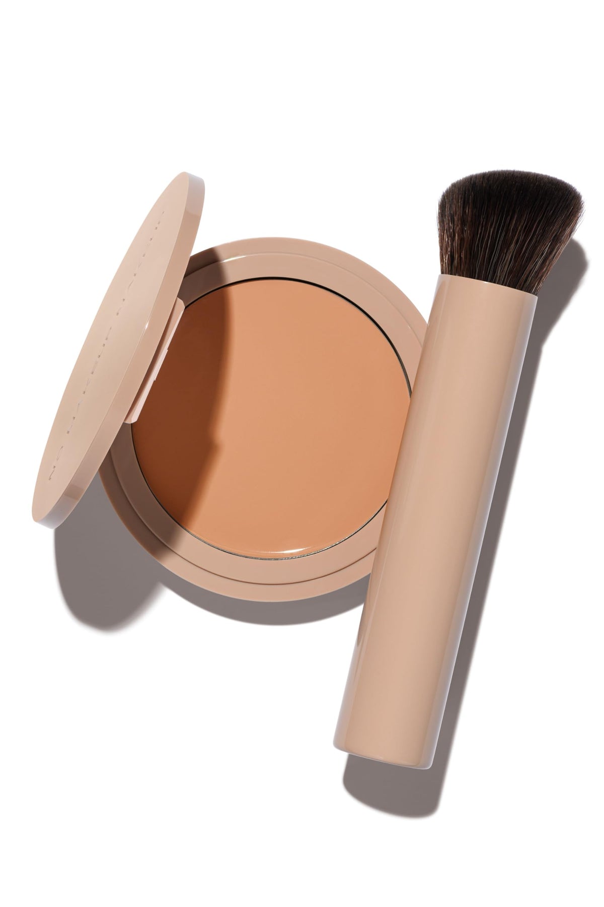 No Makeup Makeup front packaging showing duo and shade label, confident application benefit