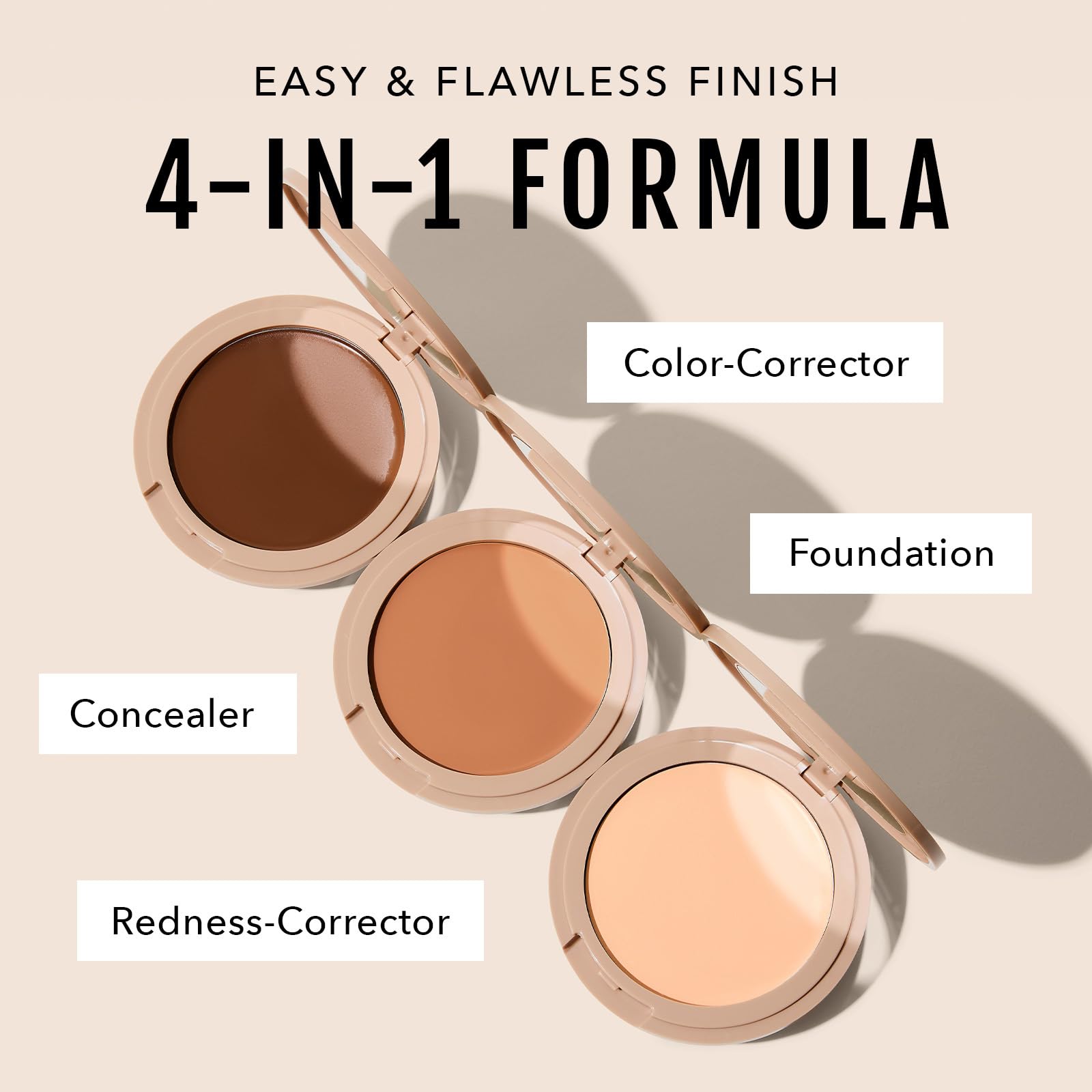 No Makeup Makeup swatch on forearm showing adaptive FlexShade match benefit