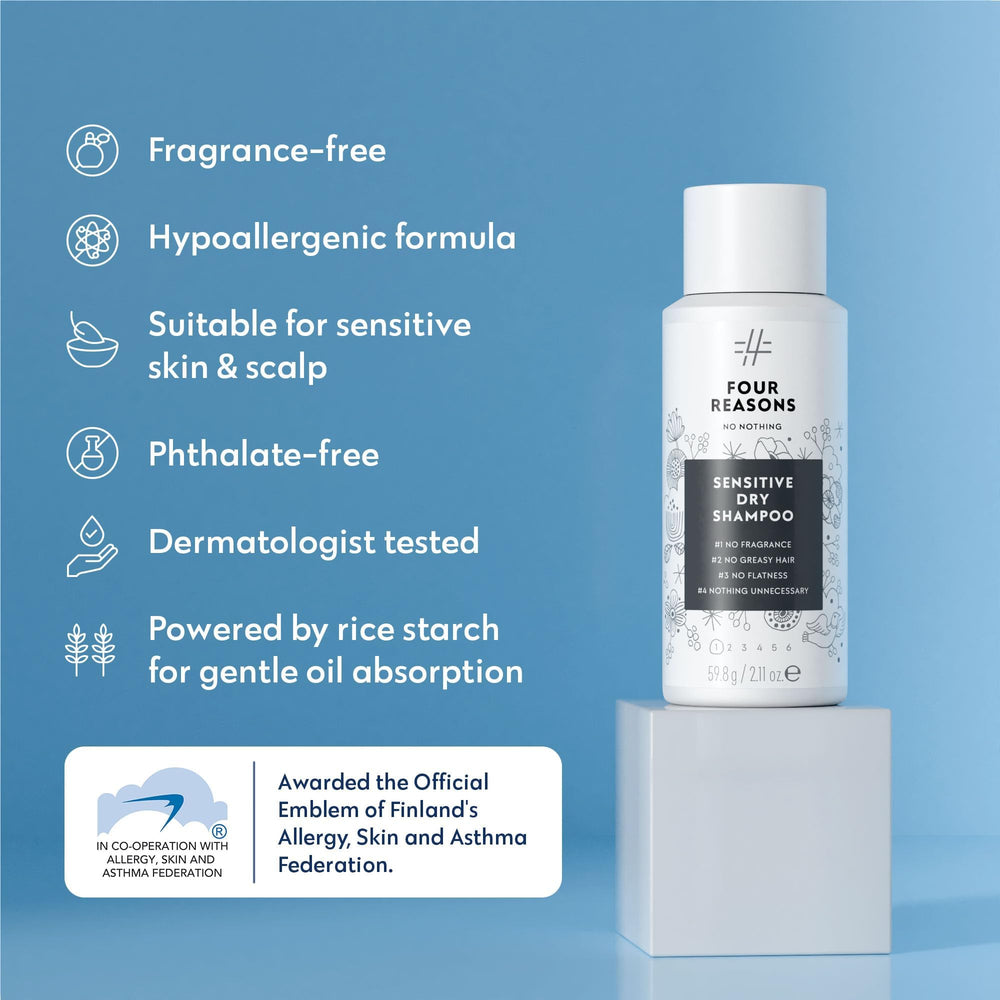 No nothing label ingredient list emphasizes simple, hypoallergenic formula
