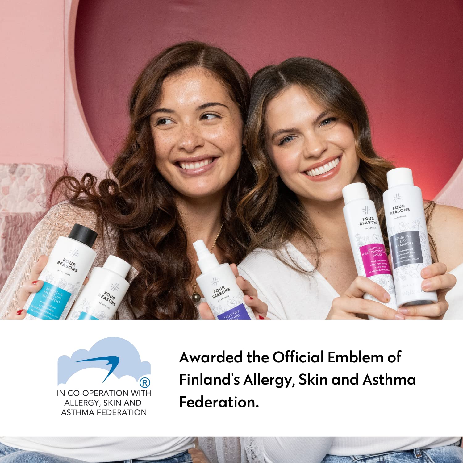 No Nothing bottle on bathroom shelf illustrating easy everyday use benefit
