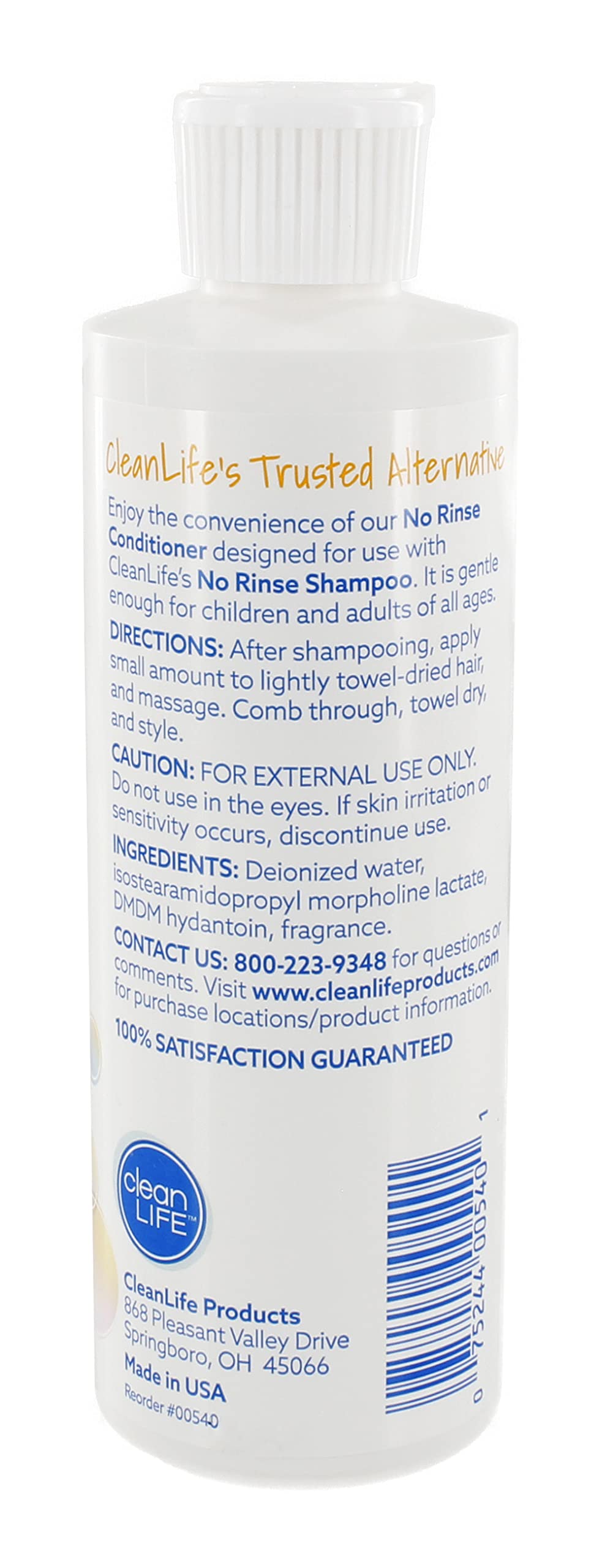 Caregiver using No-Rinse shampoo to refresh patient's hair without water