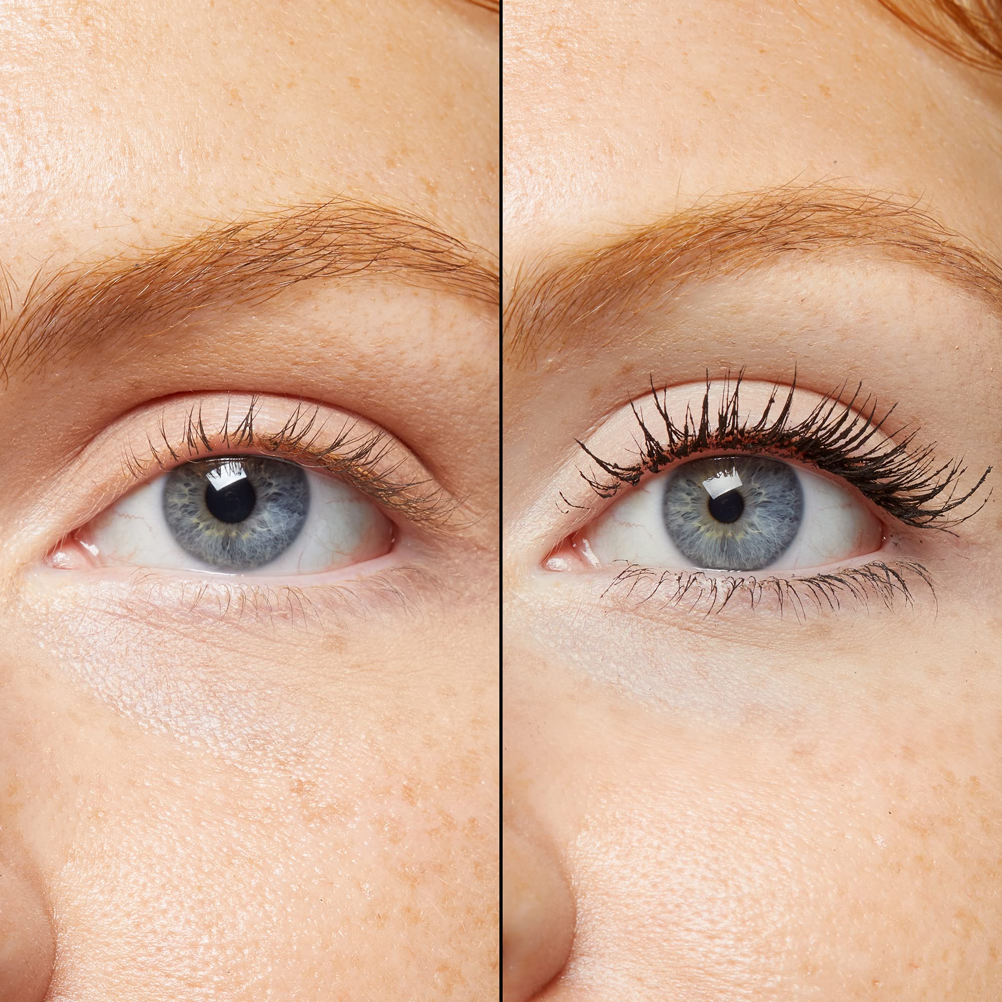 No7 curved brush close-up coating lashes for precise, root-to-tip application benefit