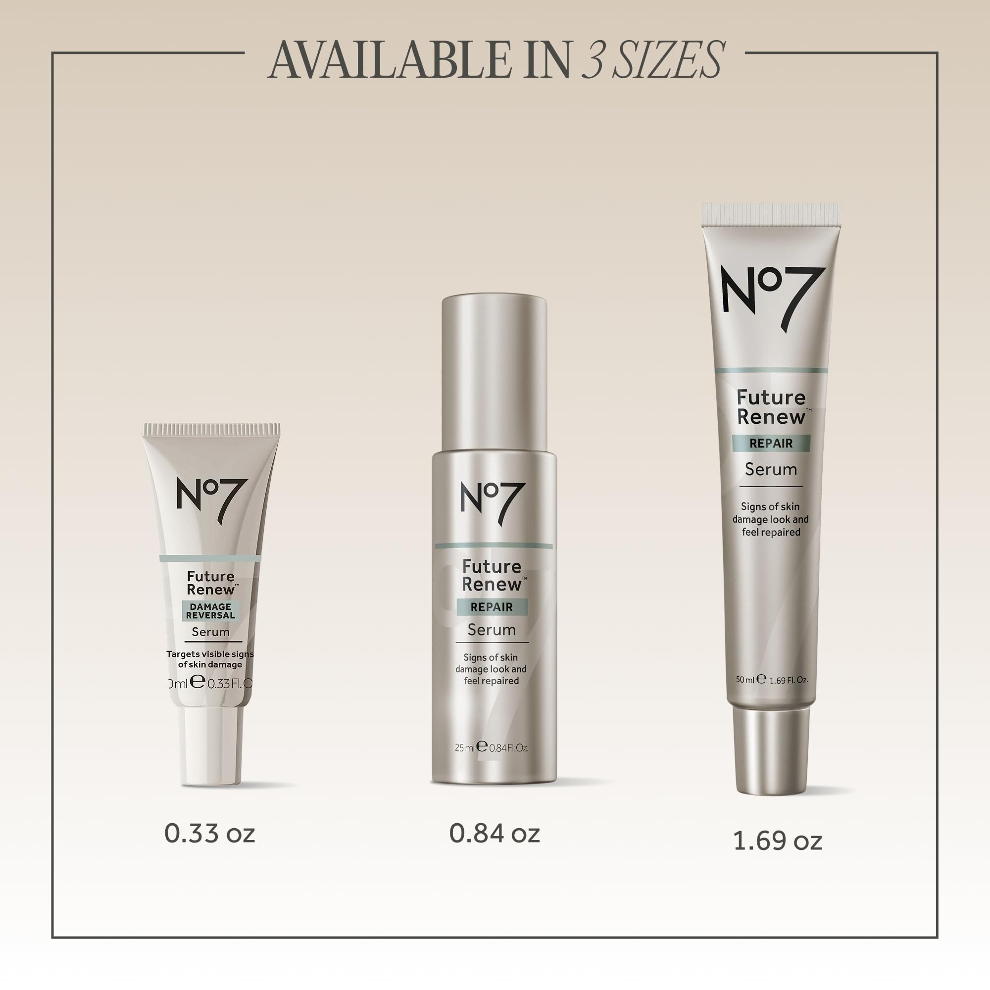 No7 Future Renew beside night cream on vanity illustrating evening routine benefit