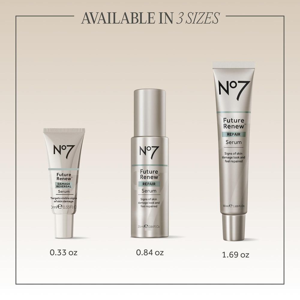 No7 serum layered under moisturizer showing improved hydration benefit