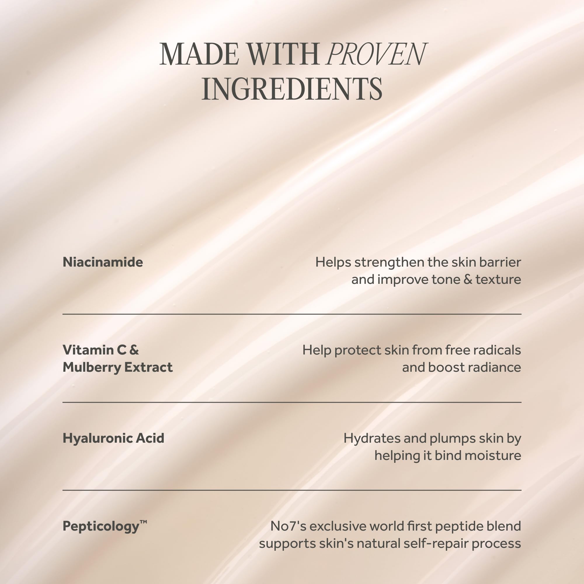 No7 Future Renew layered under foundation showing compatibility with makeup benefit