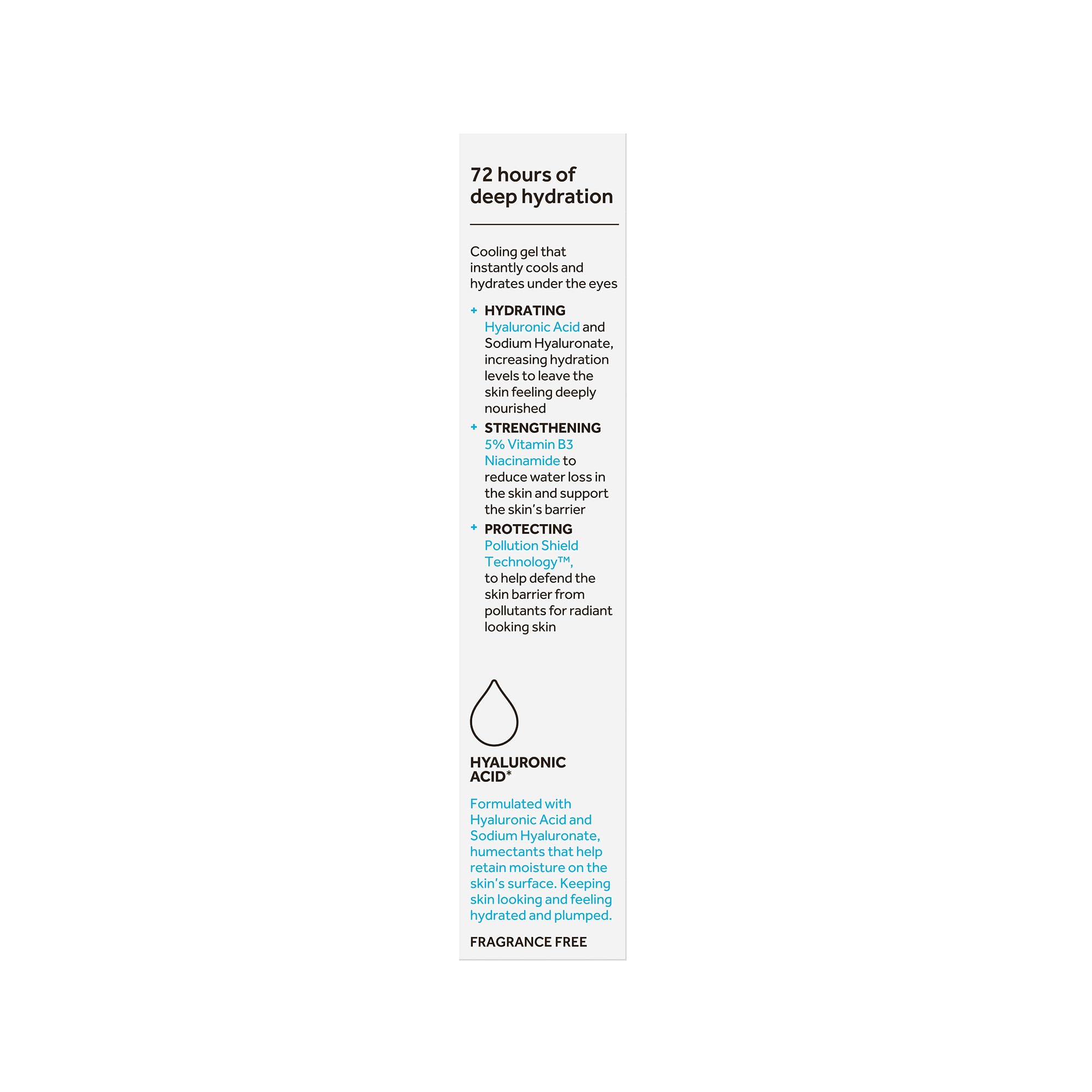 No7 tube beside coin showing 0.5 fl oz size and travel-friendly benefit