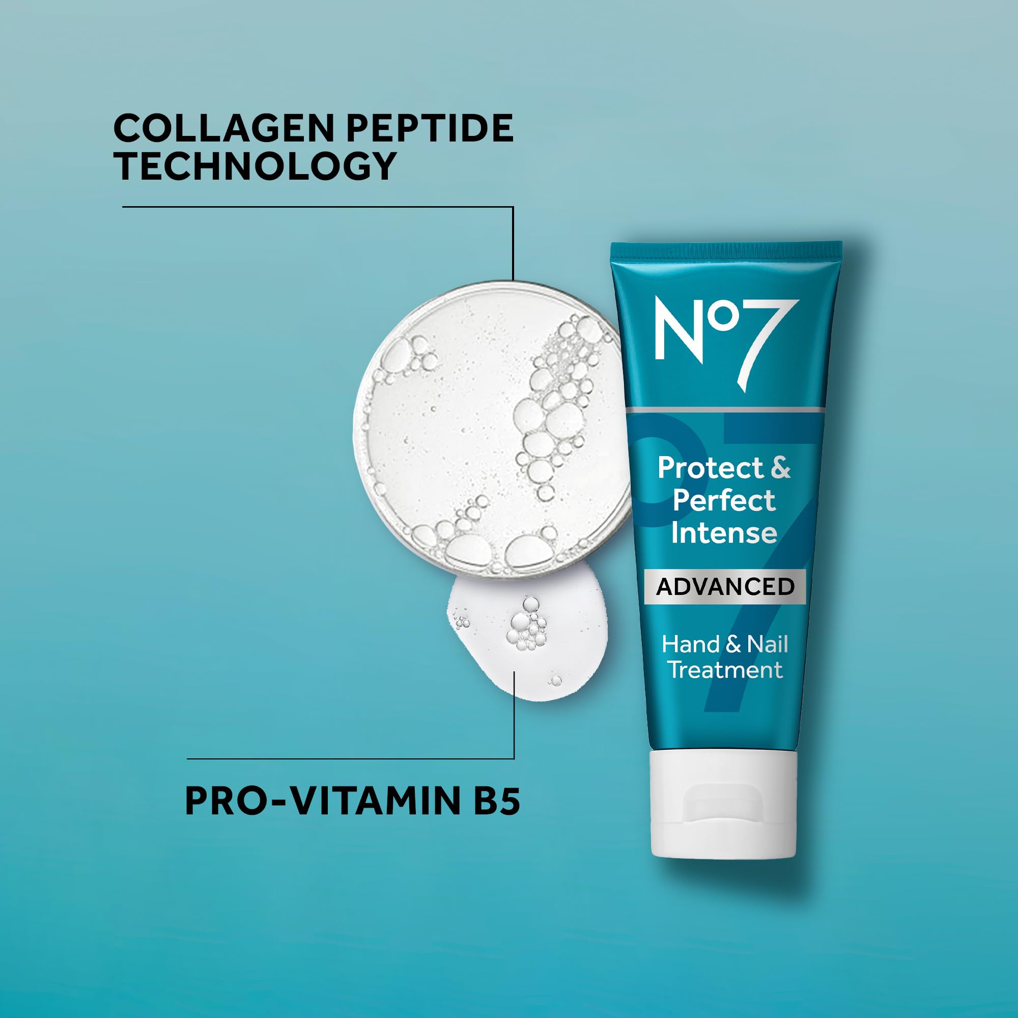No7 ingredient label closeup highlighting Matrixyl 3000+ and B5