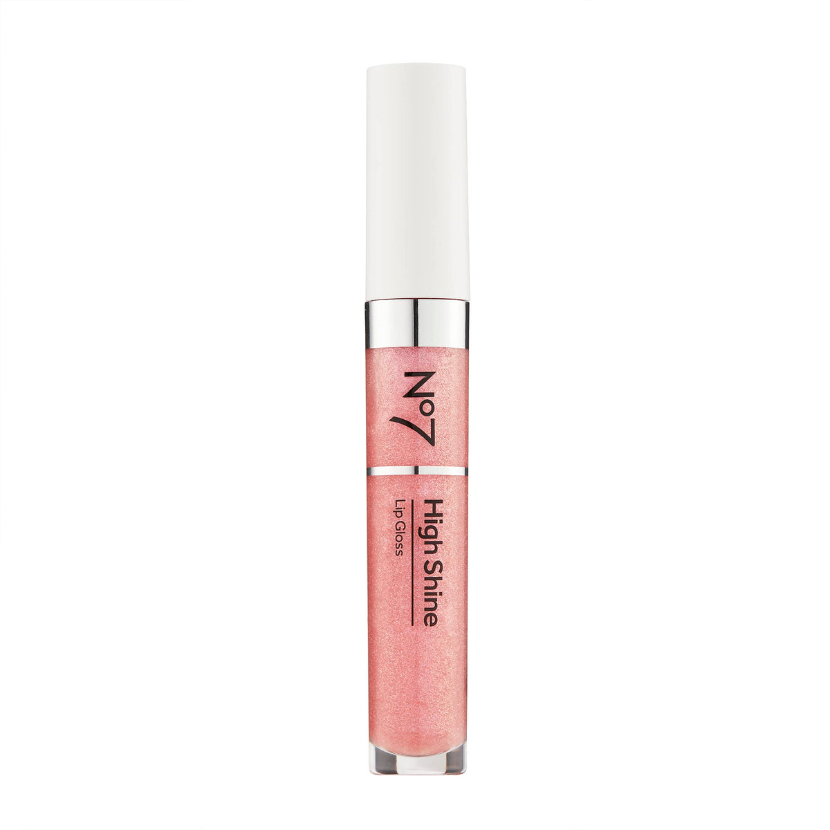 No7 Pink Slip front tube showing branding and sleek packaging benefit of easy portability