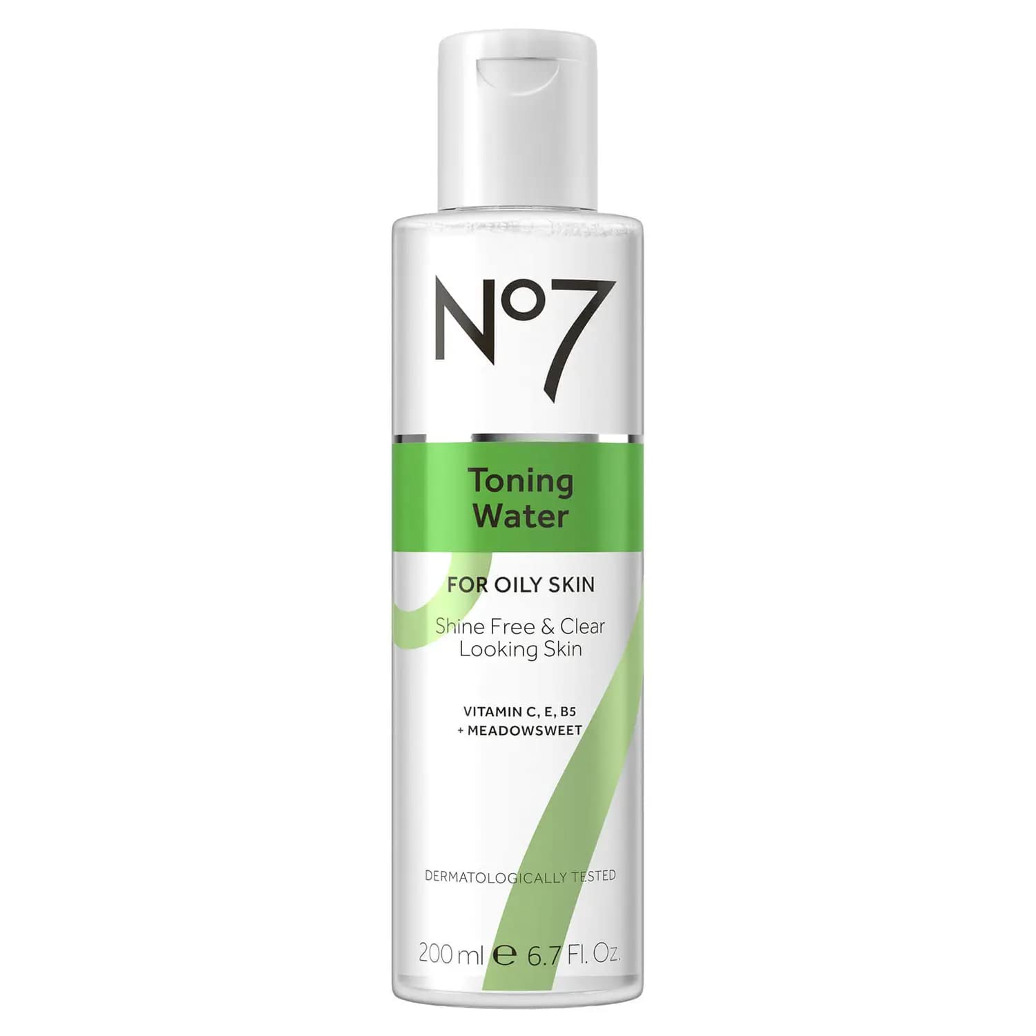 No7 toner front packaging showing bottle and label for clean presentation
