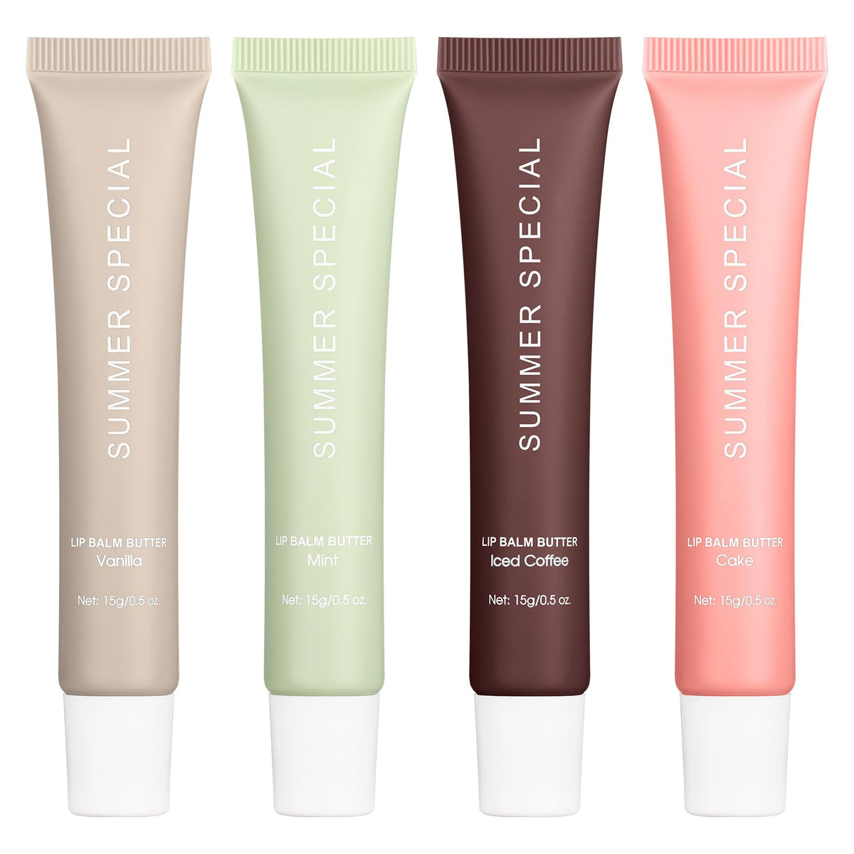 Nobeka front packaging showing four tinted hydrating balms
