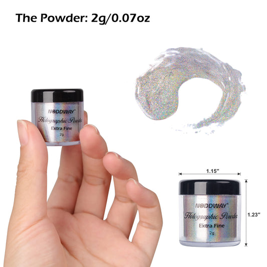 NODDWAY close-up of powder texture highlighting fine 10µm particles for smooth finish