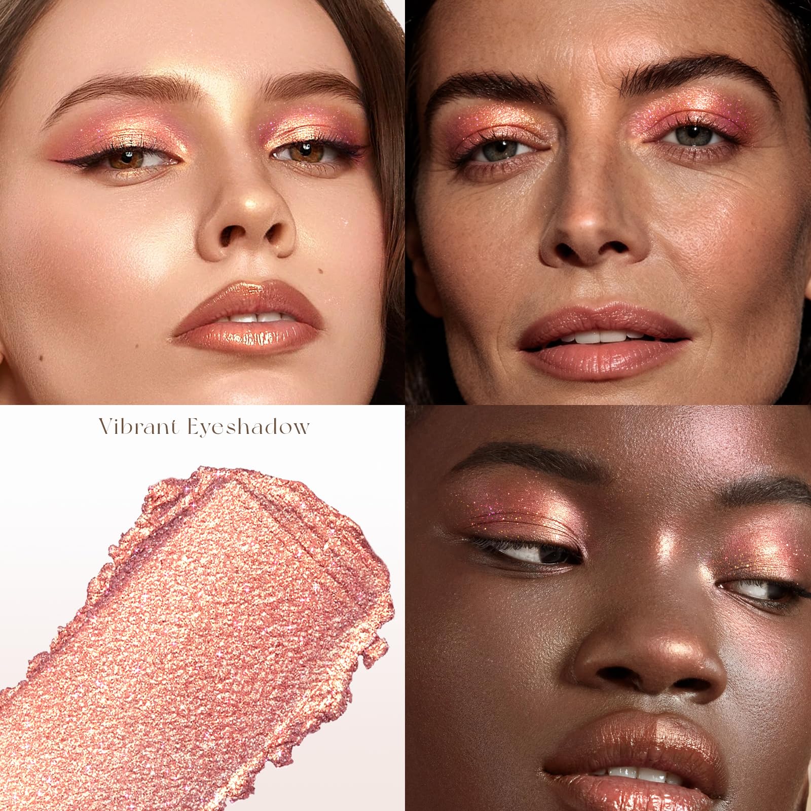 Noerrors fingertip applying shimmer for intense payoff and easy use