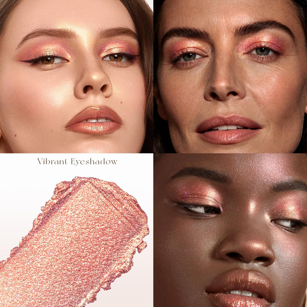 Noerrors fingertip applying shimmer for intense payoff and easy use