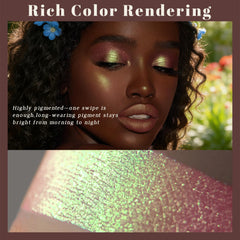 Noerrors eye look showing gold to green shift and dramatic impact
