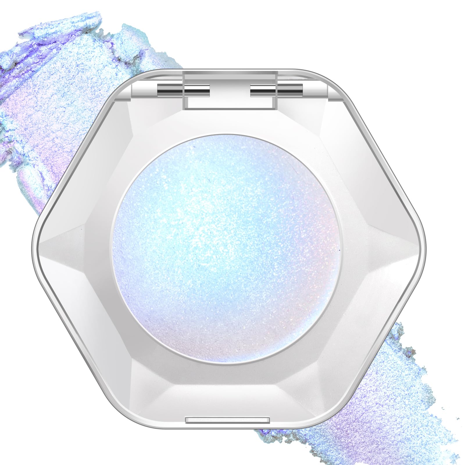 Noerrors front packaging showing blue holographic shimmer, easy travel use