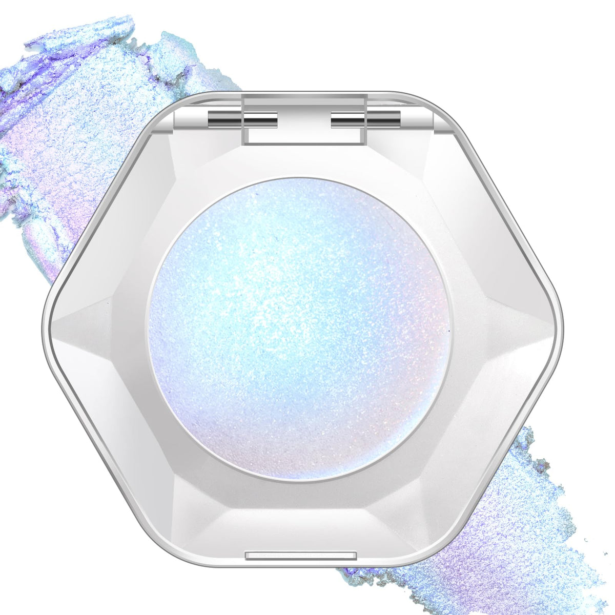Noerrors front packaging showing blue holographic shimmer, easy travel use