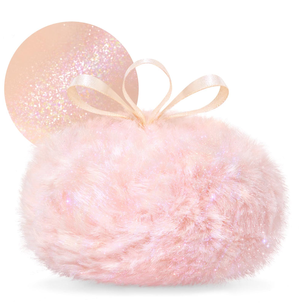Noerrors front packaging showing peach puff and protectively packed box, great gift presentation