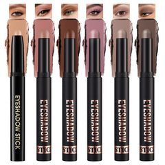 Noerrors front packaging showing six matte neutral sticks and compact case benefit portability