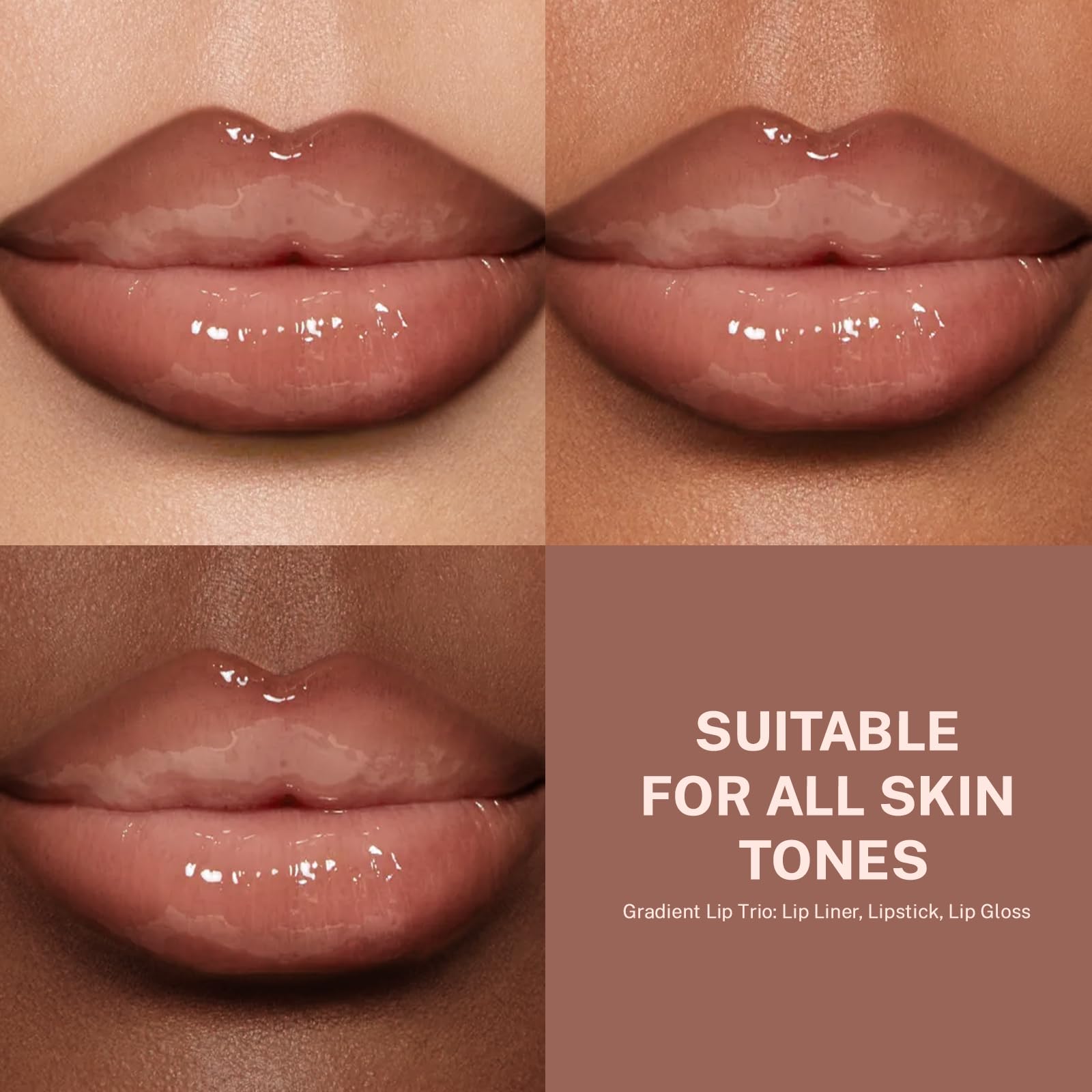 Noerrors nude gloss oil drop texture highlighting non-sticky shine benefit