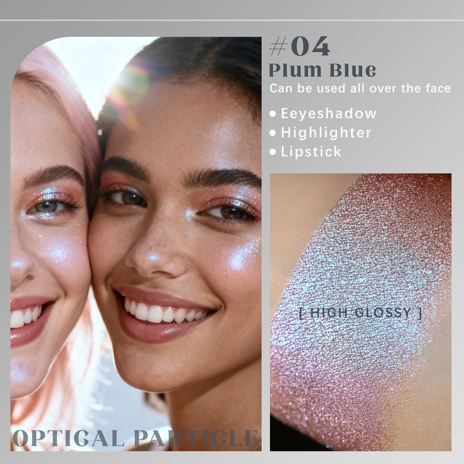 Noerrors in-use lifestyle photo on model showing versatile day-to-night glow benefit