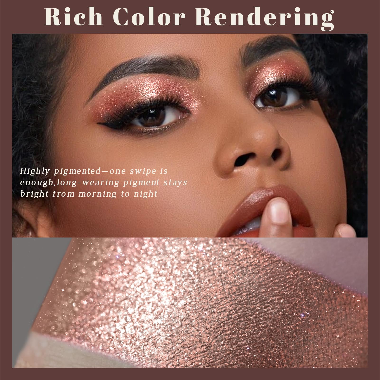 Noerrors glitter sheen macro revealing diamond-like sparkle for intense light reflection