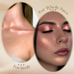 Noerrors eye close-up showing duochrome finish that adds dimensional glow
