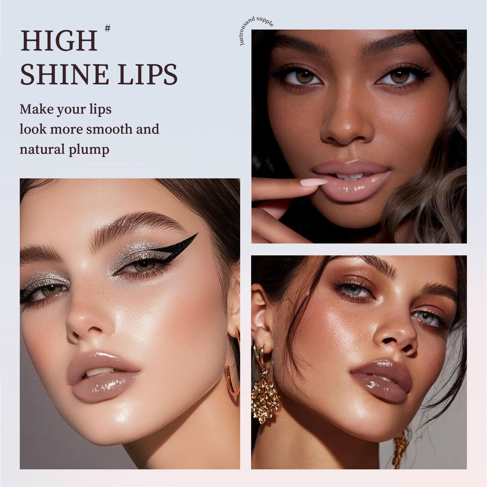 Noerrors lifestyle evening look demonstrating layered shine for night-ready impact