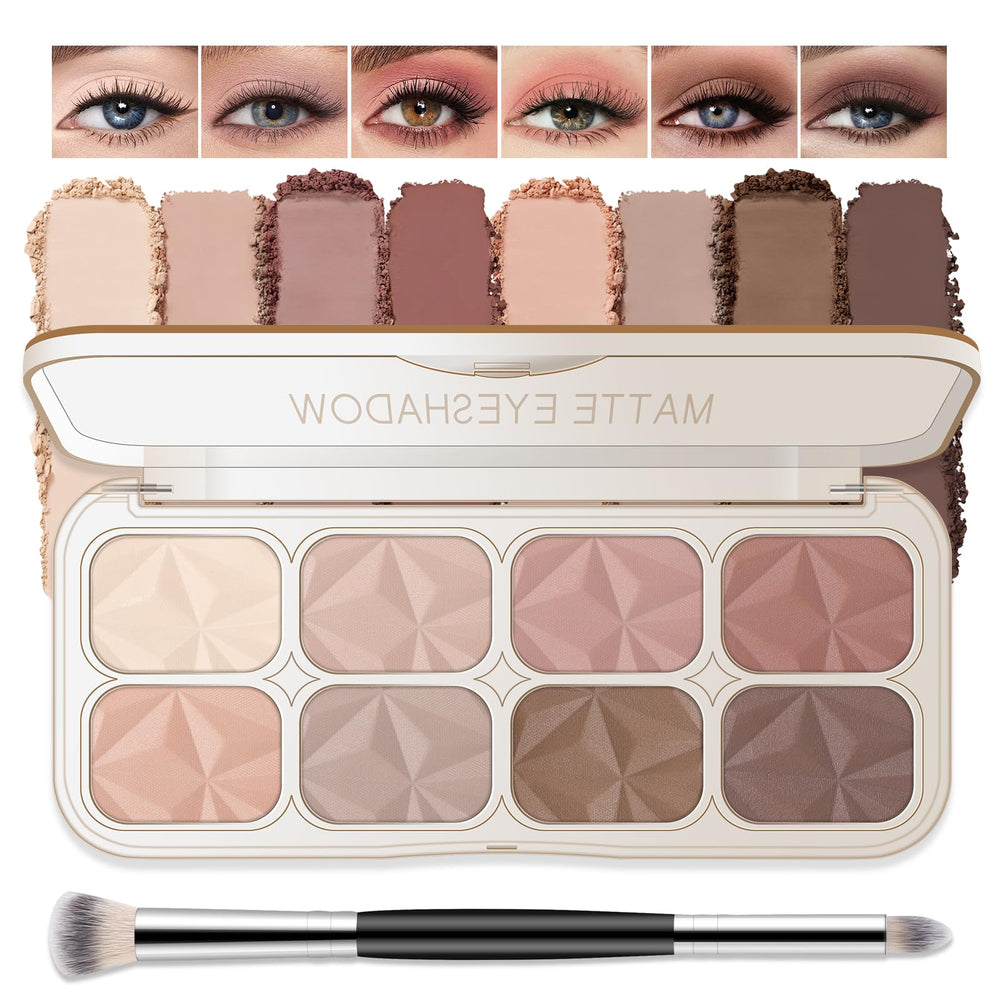 Noerrors palette front packaging showing elegant embossed design and compact case
