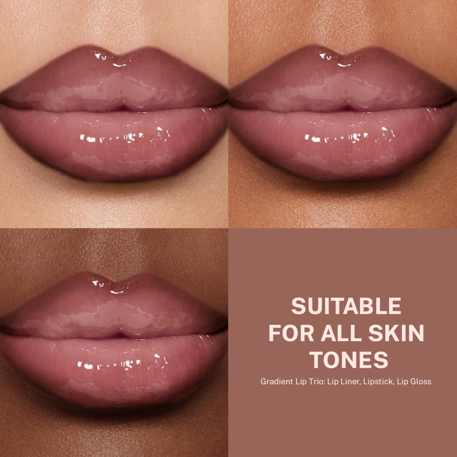 Noerrors plum cherry gloss applicator delivering high-shine finish