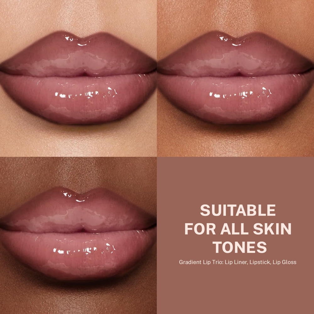 Noerrors plum cherry gloss applicator delivering high-shine finish