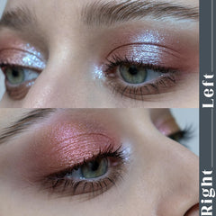 Noerrors swatches on skin demonstrating color shift and strong pigmentation benefit